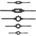 TAP WRENCH & DIESTOCK SET, SET OF 5