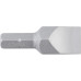 SCREWDRIVER BIT, 12MM, SLOTTED, 5/16" HEX