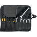 PVC, TOOL ROLLS, 8 POCKETS, BLACK