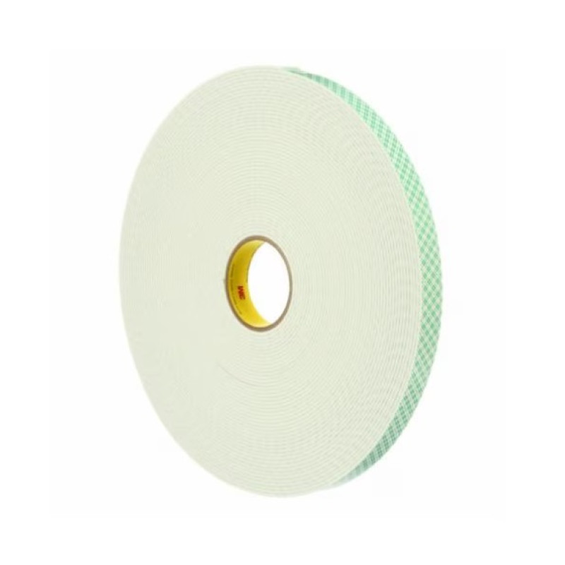 3M 4008 DOUBLE COATED URETHANE FOAM TAPE 1" x 36YD OFF-WHITE