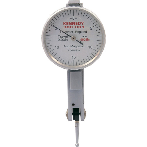 LEVER DIAL GAUGE 0.03X0.0005"X0-15-0 JEWELLED