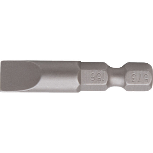 SCREWDRIVER BIT, 10MM, SLOTTED, 1/4" HEX