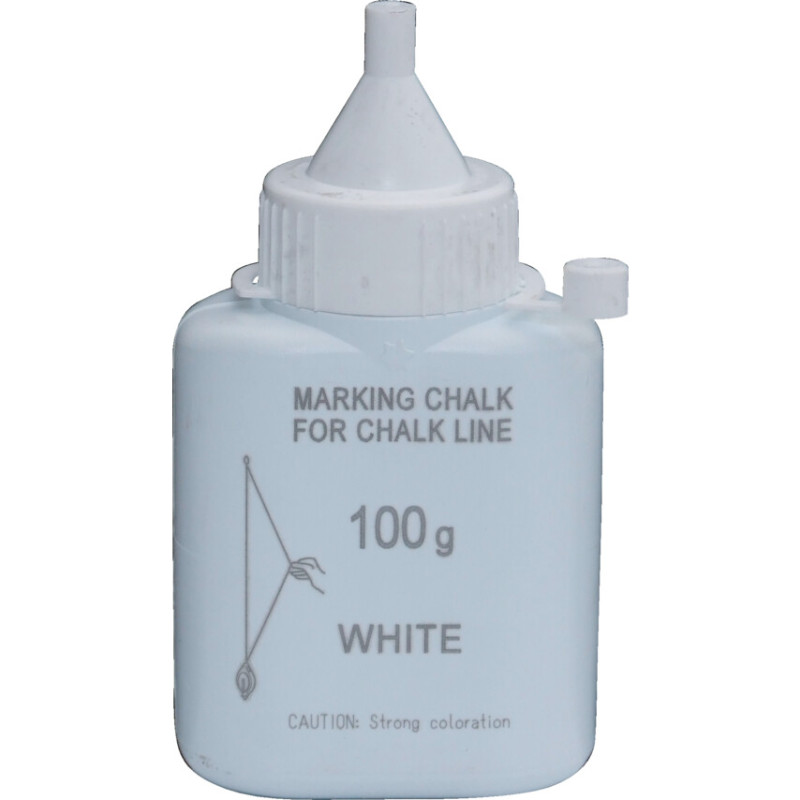 WHITE, CHALK REFILL 250GM