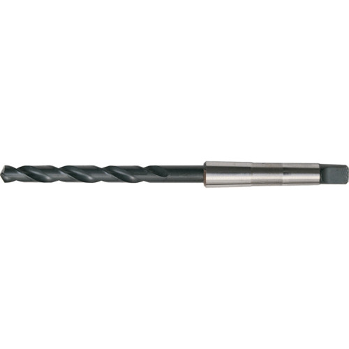 T100, TAPER SHANK DRILL, MT1, 1/2IN., HIGH SPEED STEEL, STANDARD LENGTH