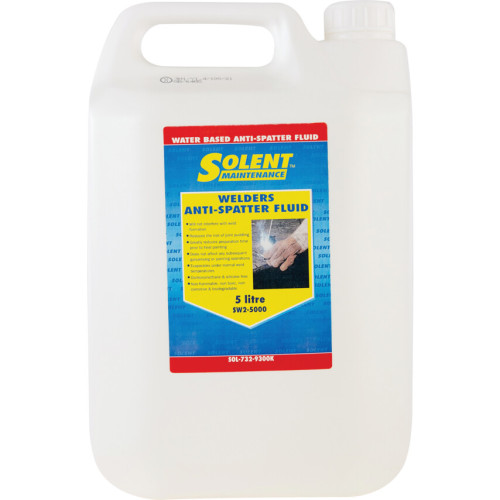 SW2-5000, WELDERS ANTI-SPATTER FLUID, BOTTLE, 5LTR