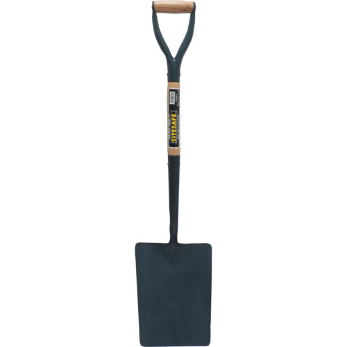 CARBON MANGANESE STEEL, SHOVEL, WOOD HANDLE D-GRIP, 1000MM