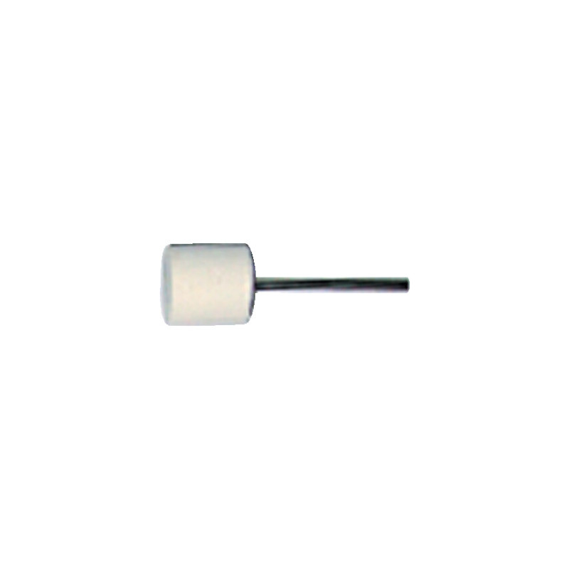 BOB, CYLINDRICAL, FELT, 12.7 X 15MM, 3MM SHANK