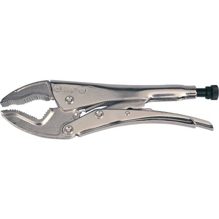 Self Grip Pliers, Curved, Steel, 235mm
