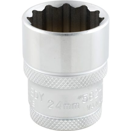 1/2in. Drive,  Bi-Hexagon Socket, 28mm,  Metric,  12 Point
