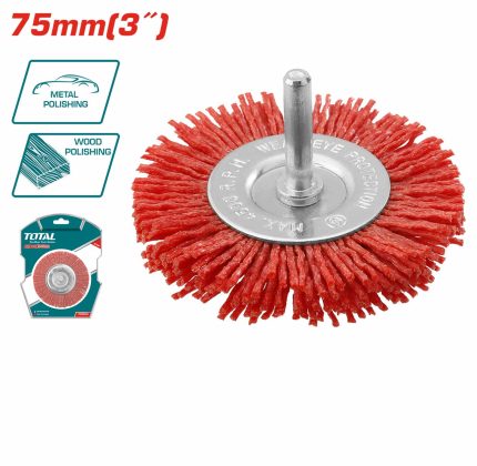 TAC34035 Nylon Wheel Brush with Shank