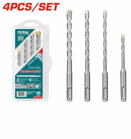 TACSD1945 4 Pcs Hammer Drill Bit Set