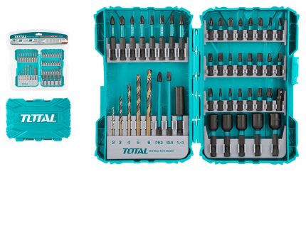 TACSDL24502 45 Pcs Impact Screwdriver Bits Set