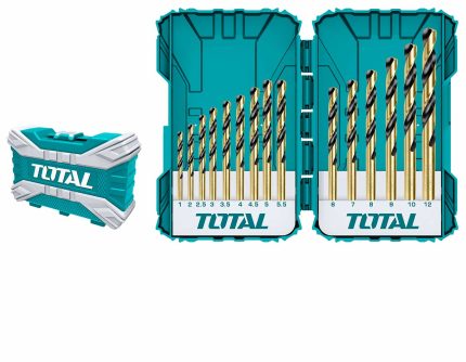 TACSDL51501 15 Pcs HSS Drill Bits Set