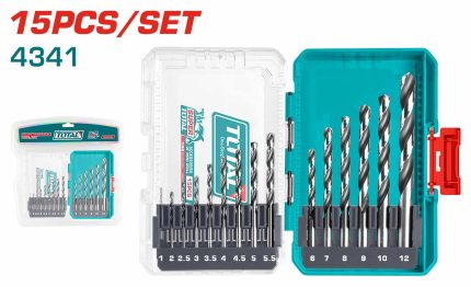 TACSDL51506 15 Pcs HSS Drill Bits Set