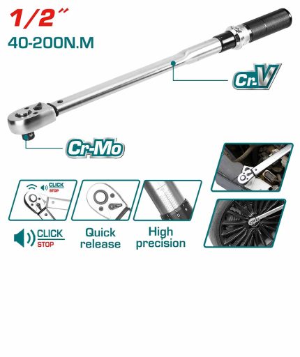 THPTW200N2 1/2? Adjustable Torque Wrench