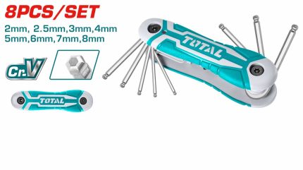 THT1061836 8 Pcs Ball Point Hex Key