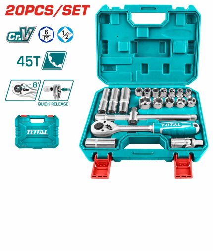THT121201 20 Pcs 1/2? Socket Set