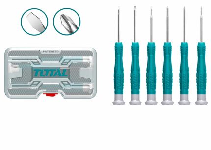 THT250PS0601 6 Pcs Precision Screwdriver Set