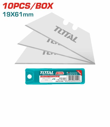 THT519001 10 Pcs Utility Knife Blade Set