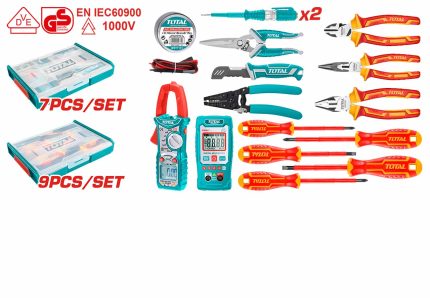 TOS23063 16 Pcs Electrician Tools Set