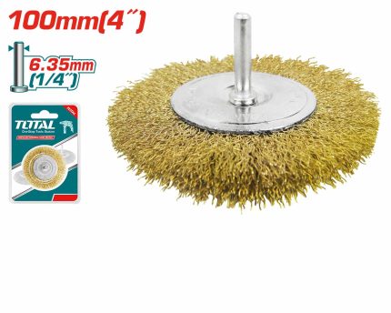 TAC34041 Wire Wheel Brush with Shank