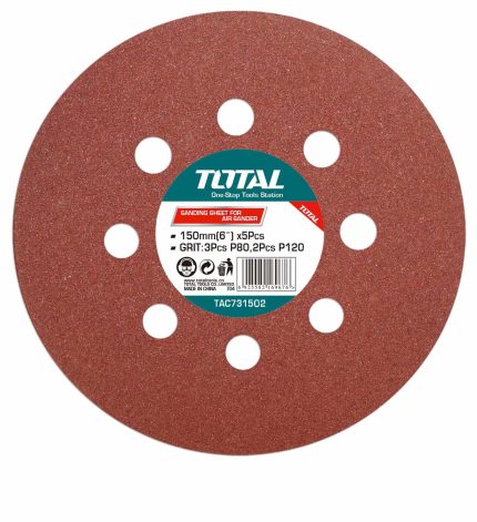 TAC731502 5 Pcs Sanding Sheet