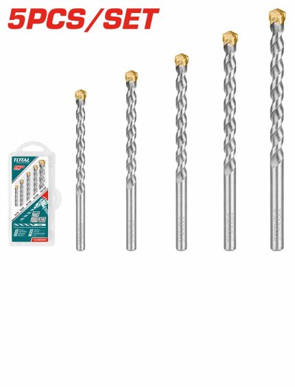TACSD5055 5 Pcs Masonry Drill Bits Set