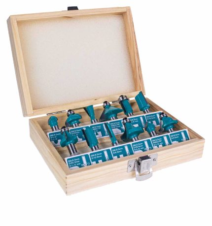 TACSR1121 12 Pcs Router Bit Set