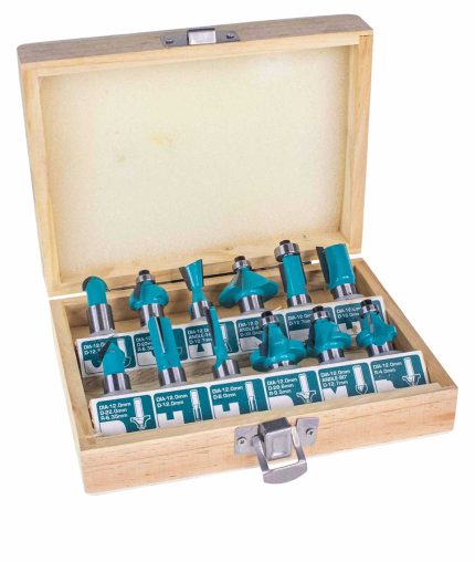 TACSR2121 12 Pcs Router Bit Set