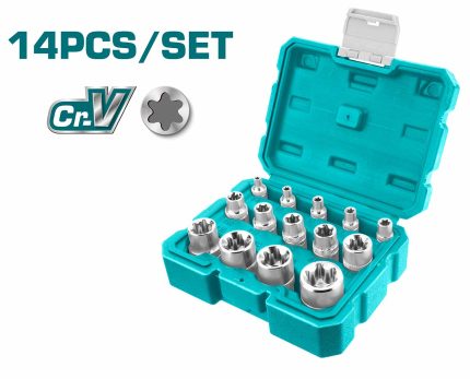 THKTETS0114 14 Pcs E-type Socket Set