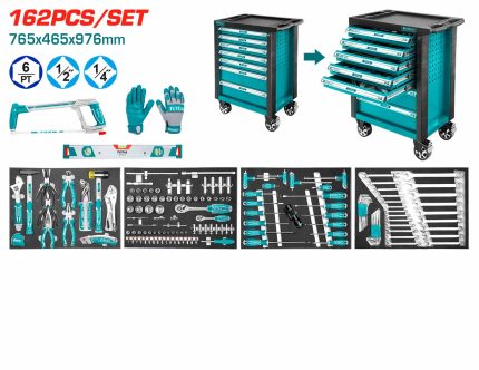 THPTCS71621 162 Pcs Tool Chest Set