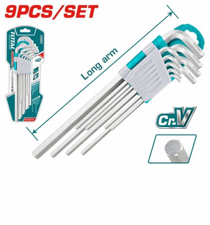 THT106191 9 Pcs Hex Key