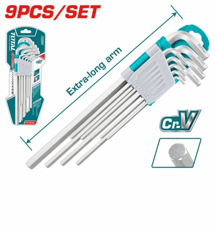 THT106192 9 Pcs Hex Key