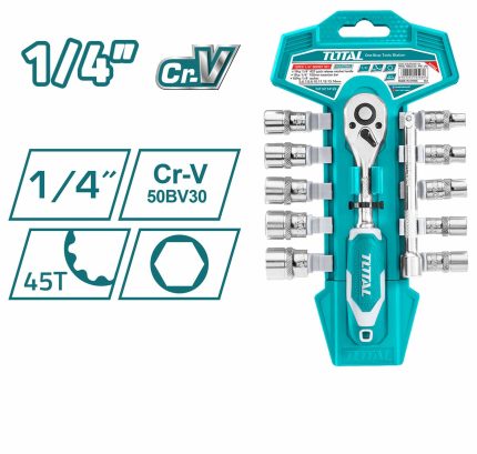 THT14114126 12 Pcs 1/4? Socket Set