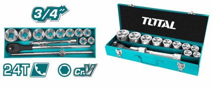 THT341151 15 Pcs 3/4? Socket Set