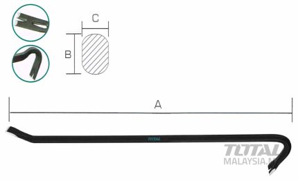 THT431482 Wrecking Bar