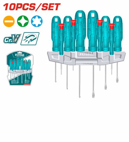 THTDC251001 10 Pcs Screwdriver Set