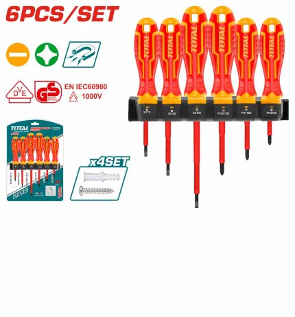 THTIS566 6 Pcs Insulated Screwdriver Set