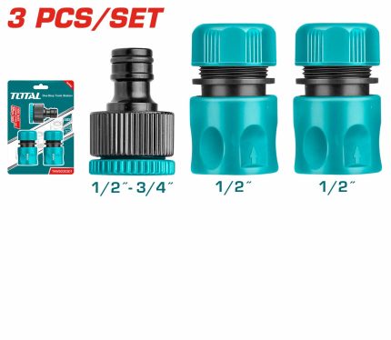 THWS030301 3 Pcs Hose Quick Connectors Set