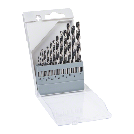 HSS TWIST DRILL BIT POINTTEQ SET, 5-PIECES