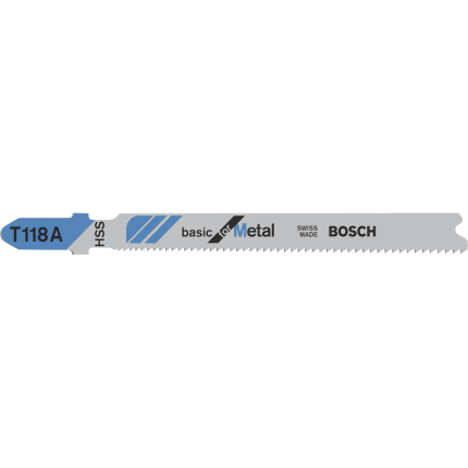 T 118 A BASIC FOR METAL JIGSAW BLADE