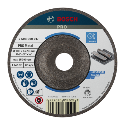PRO METAL BONDED GRINDING DISC