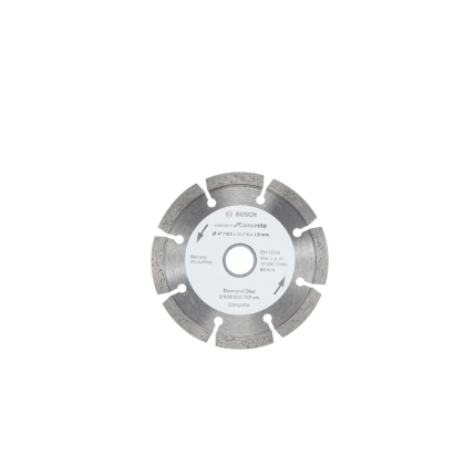 STANDARD FOR UNIVERSAL DIAMOND CUTTING DISC